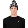Mtn Pixel Merino Pom Pom Beanie