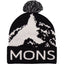 Mtn Pixel Merino Pom Pom Beanie