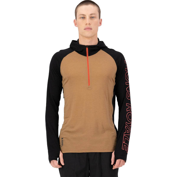 Temple Men's Merino LS Hood
