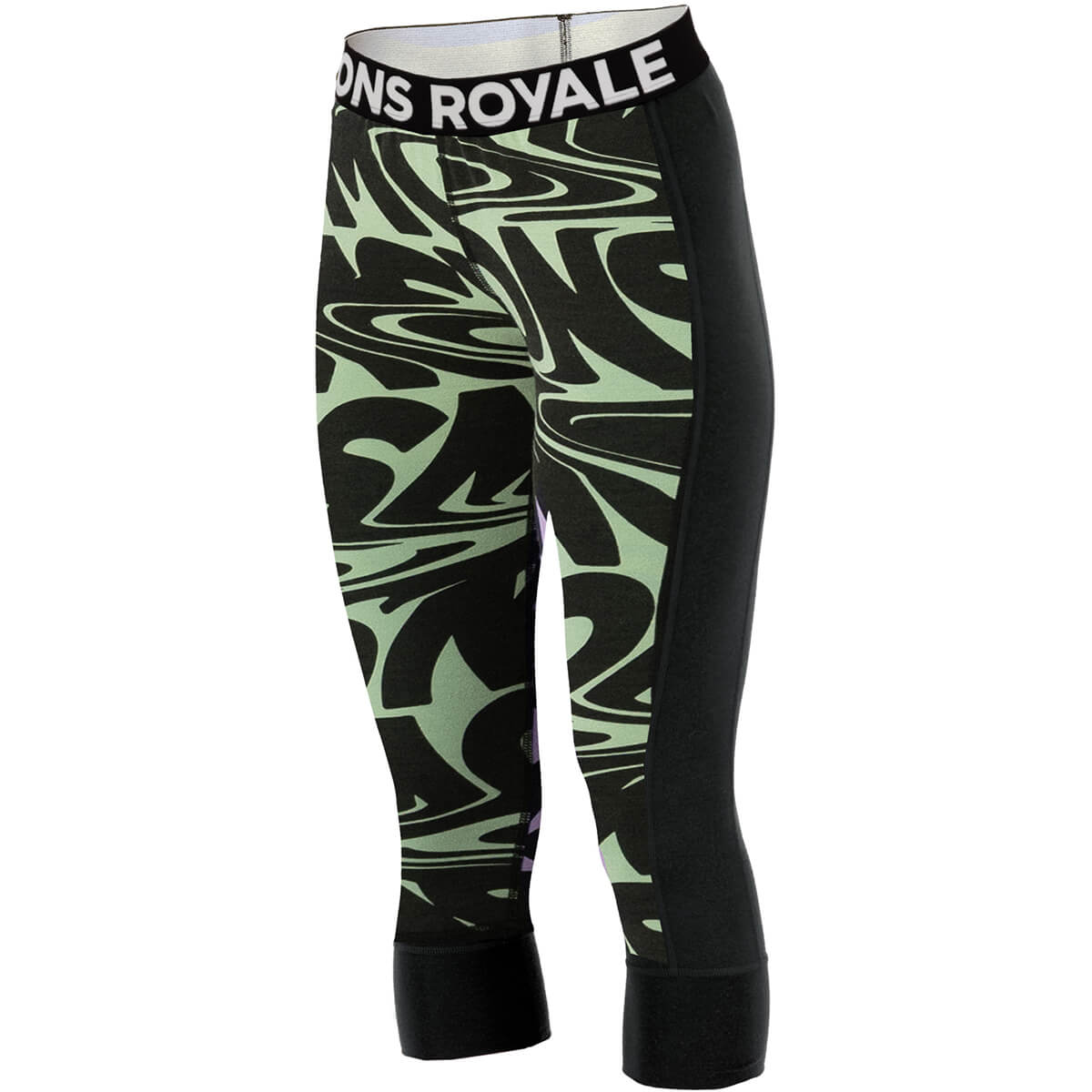 Cascade Women's Merino Base Layer 3/4 Print Legging