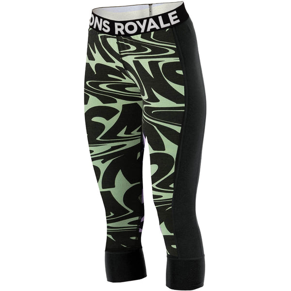 Cascade Women's Merino Base Layer 3/4 Print Legging