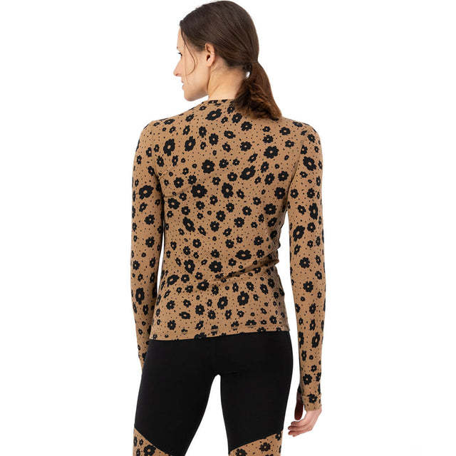 Cascade Women's Merino Base Layer Print LS