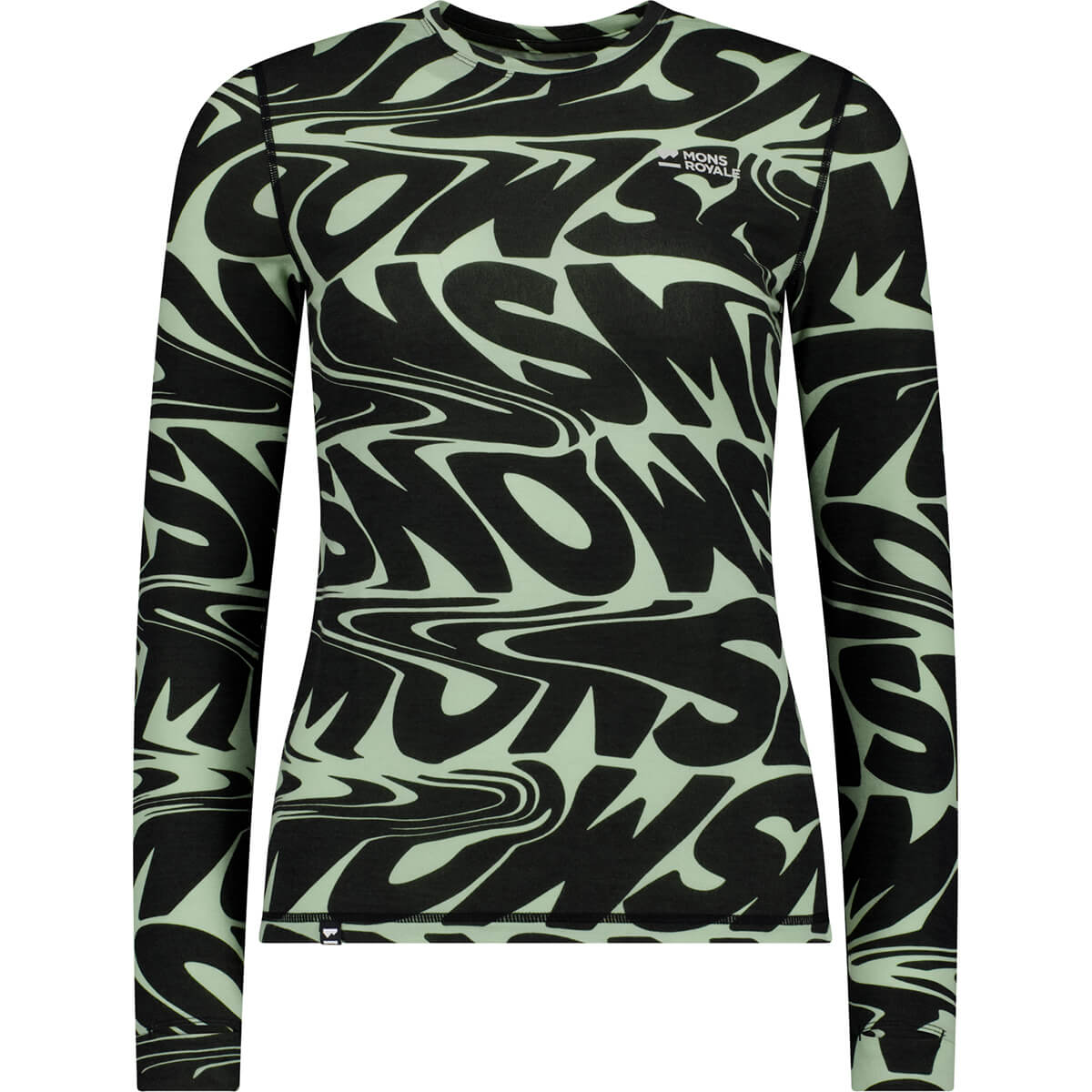 Cascade Women's Merino Base Layer Print LS
