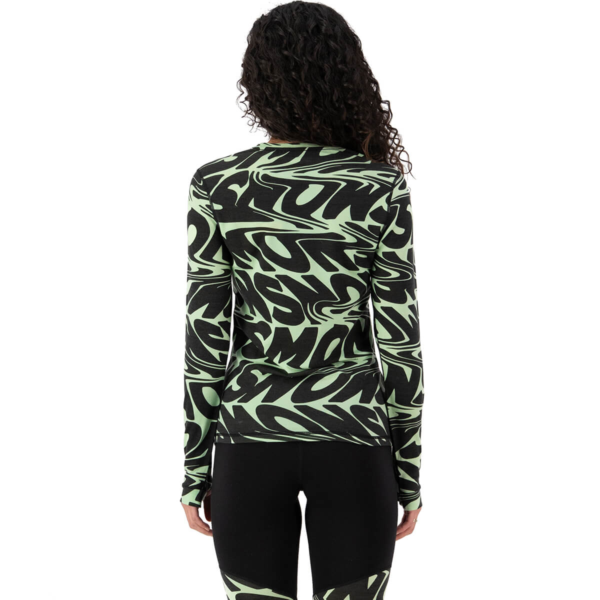 Cascade Women's Merino Base Layer Print LS