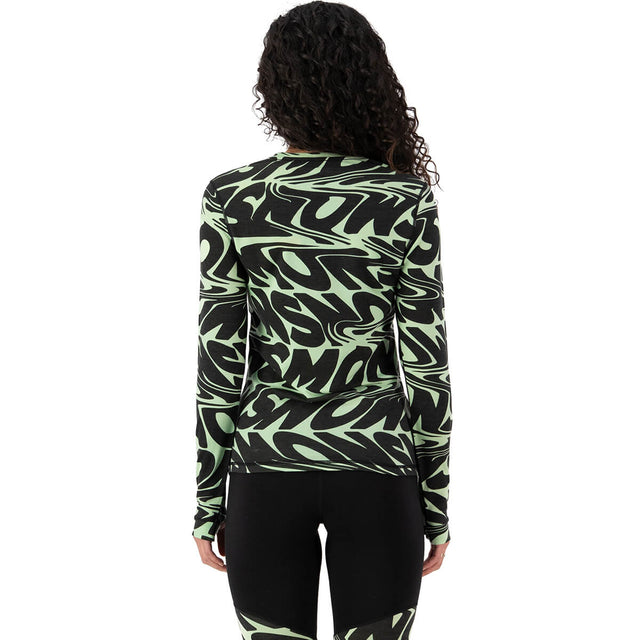 Cascade Women's Merino Base Layer Print LS