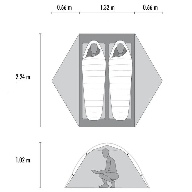 Hubba Hubba LT 2-Person Backpacking Tent