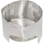 Solid Heat Reflector with Windscreen