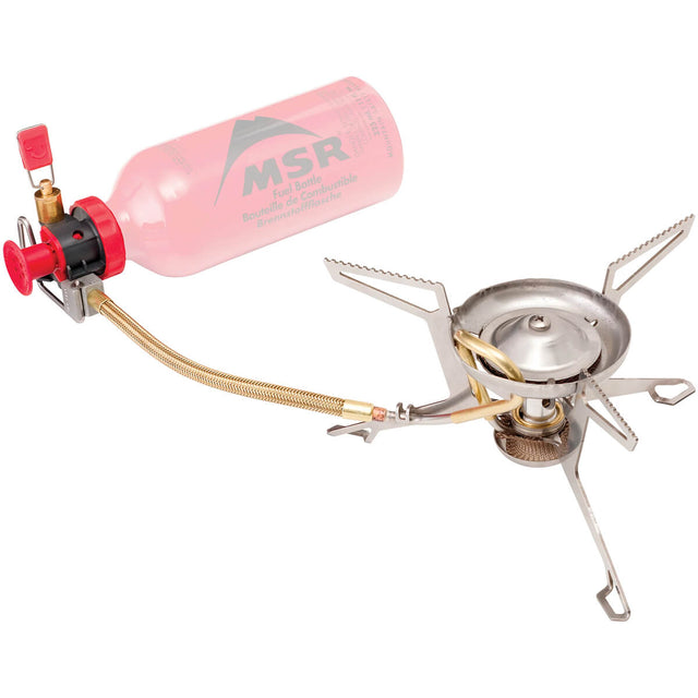 Set up and attached to Fuel Bottle (not included)