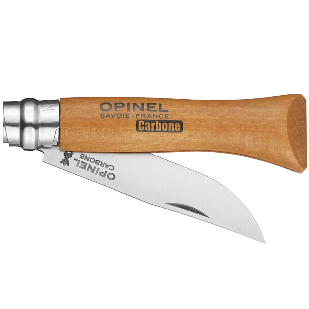 Knife partially collapsed into handle