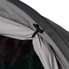 Light Pewter, opening rolled up and secured to pole detail