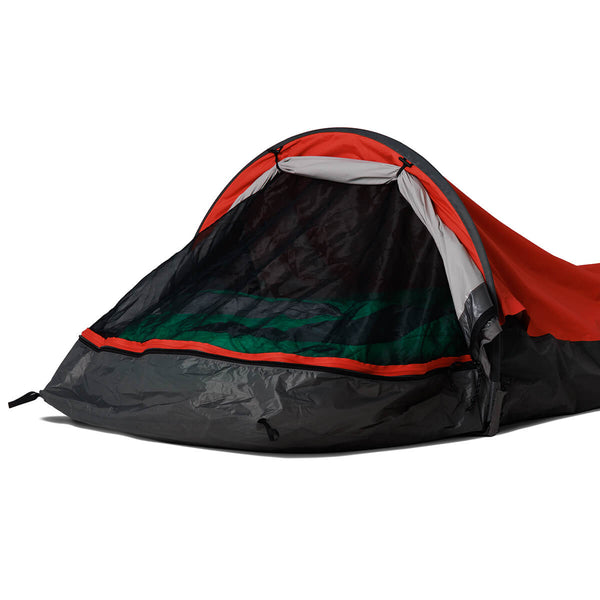 Spice open with mesh in place