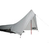 Set up with Helium UL Bivy, 3/4 view