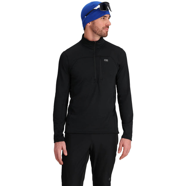 Vigor Grid Men's Fleece Half Zip