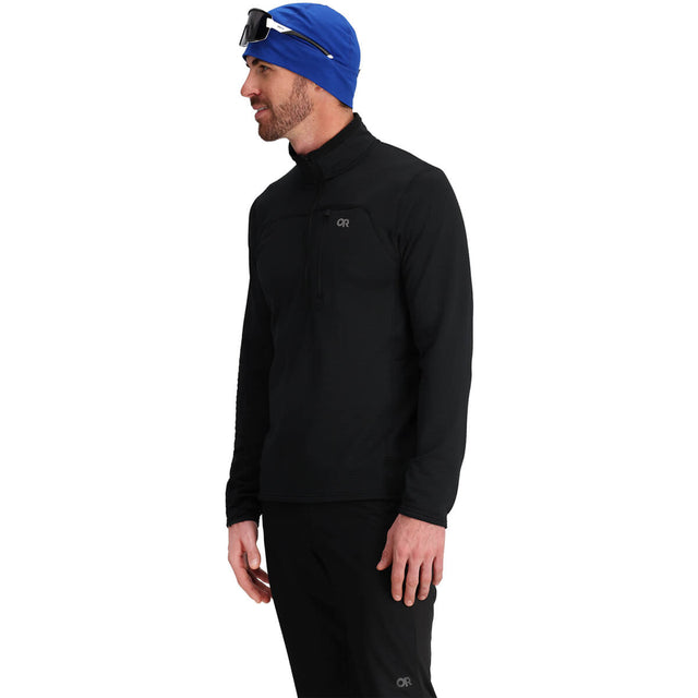 Vigor Grid Men's Fleece Half Zip