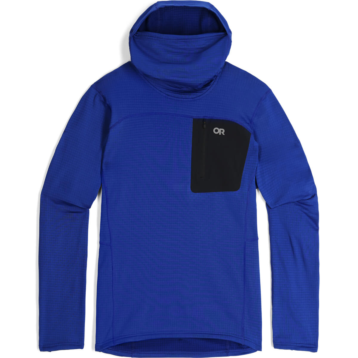 Vigor Grid Men's Fleece Pullover Hoodie