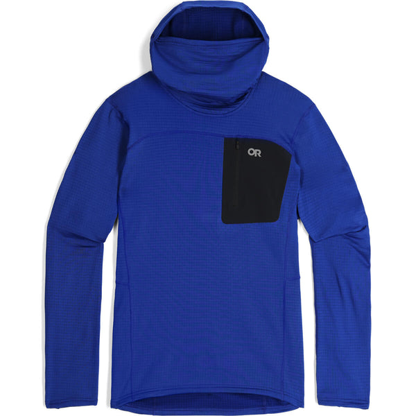 Vigor Grid Men's Fleece Pullover Hoodie