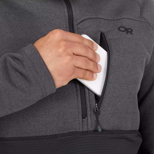 Vigor Men's Half Zip Hoody