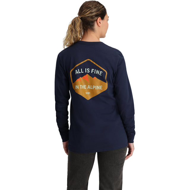 OR Alpine Logo LS T-Shirt