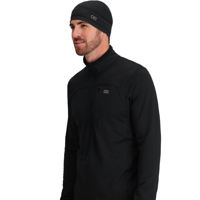 Vigor Grid Fleece Beanie