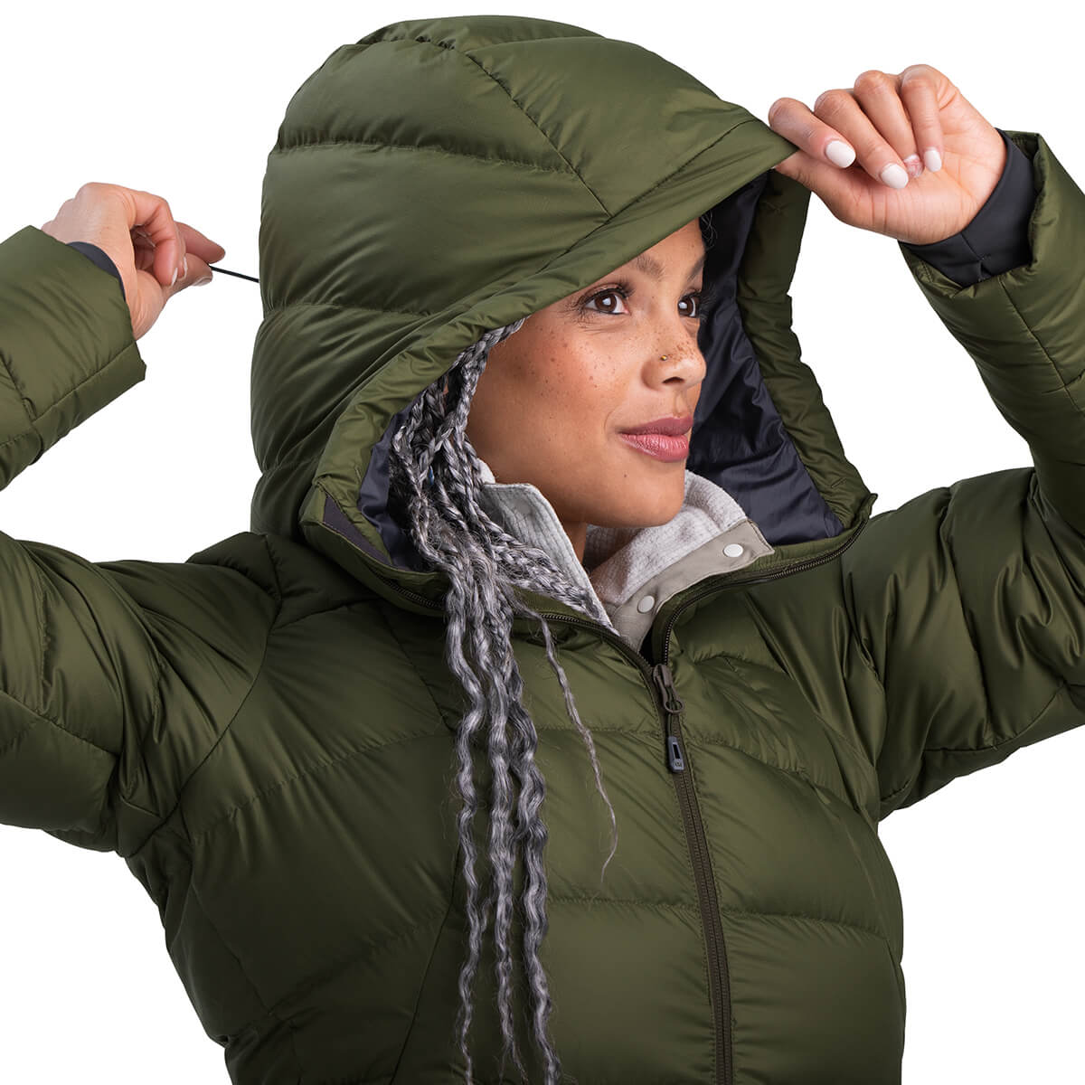 Coldfront Women's Down Hoodie