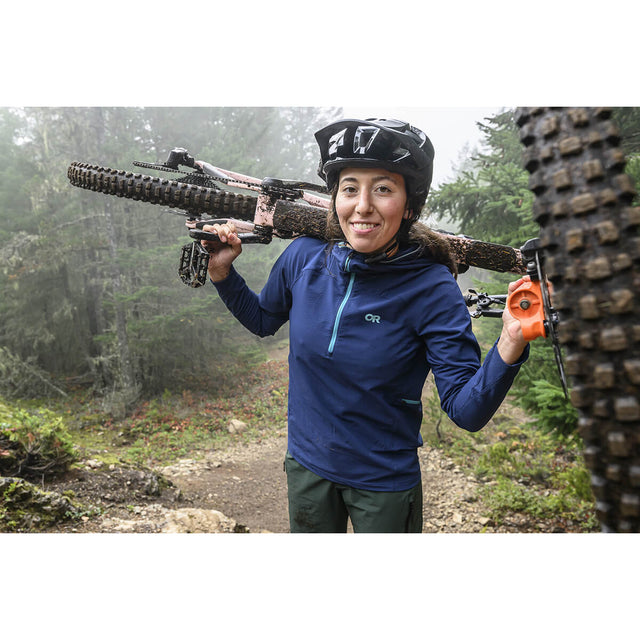 Freewheel Women's Half Zip Hoodie