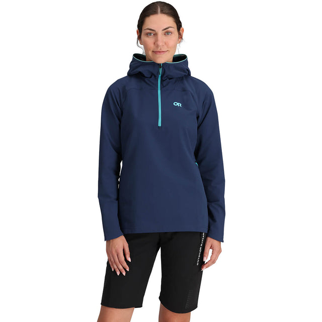 Freewheel Women's Half Zip Hoodie