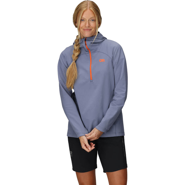 Freewheel Women's Half Zip Hoodie