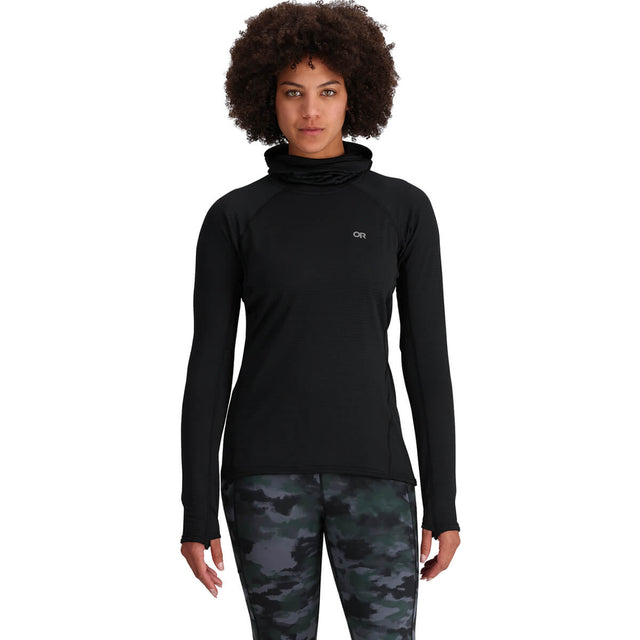Vigor Grid Women's Fleece Pullover Hoodie