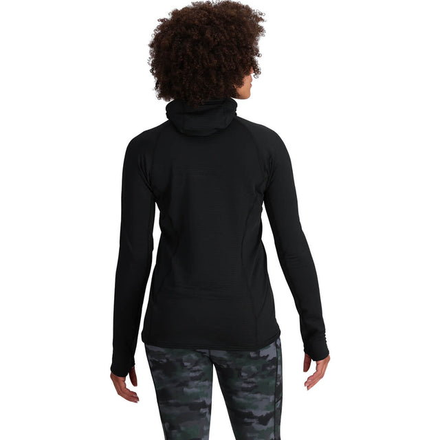 Vigor Grid Women's Fleece Pullover Hoodie