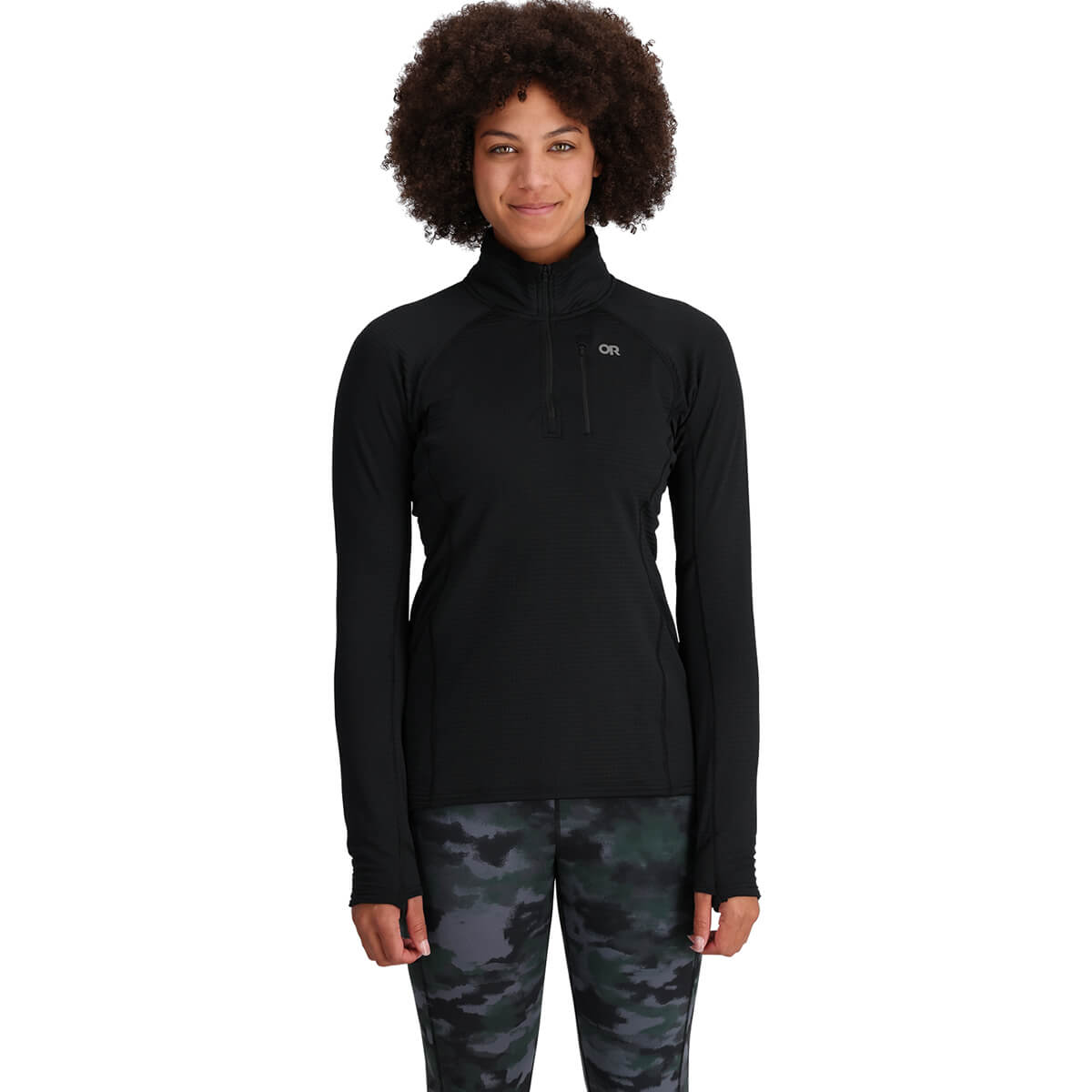Vigor Grid Women's Fleece Quarter Zip
