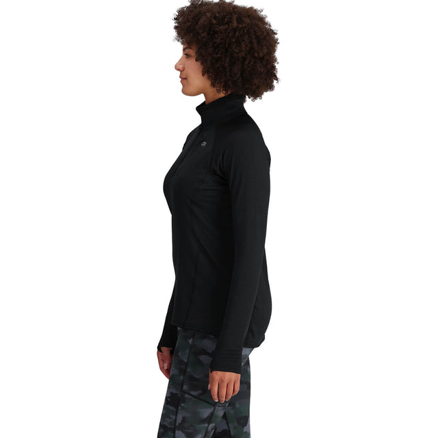 Vigor Grid Women's Fleece Quarter Zip
