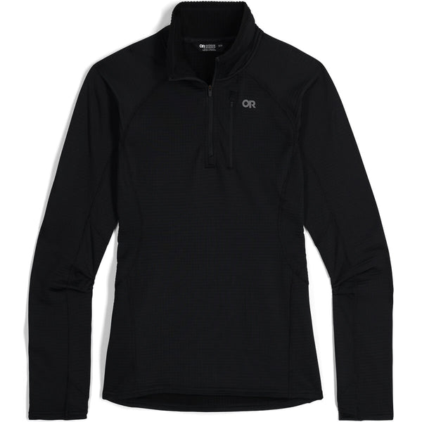 Vigor Grid Women's Fleece Quarter Zip
