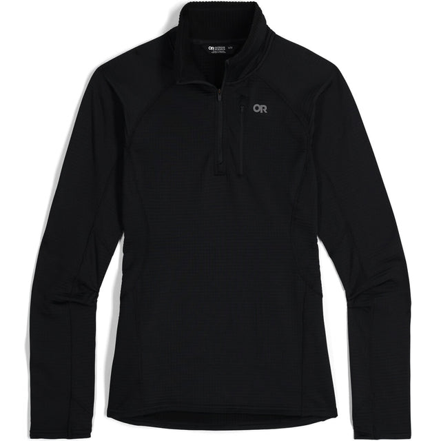 Vigor Grid Women's Fleece Quarter Zip