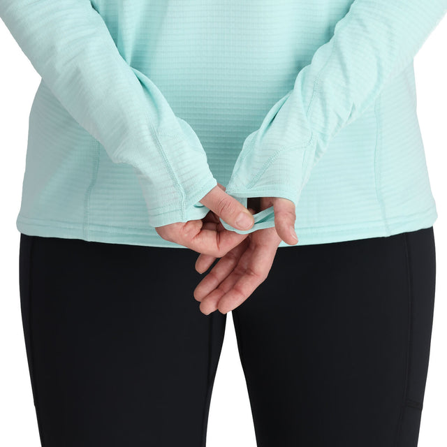 Vigor Grid Women's Fleece Quarter Zip