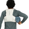 Mystery White pass-through lumbar pocket in use