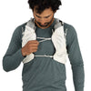 Mystery White, adjusting chest bungee cord