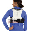 Mystery White attaching poles to the harness horizontally across the back