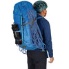 Blue Flame worn with rope, crampons and ice tool stowed