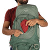 Pine Leaf Green vertical front stash pocket