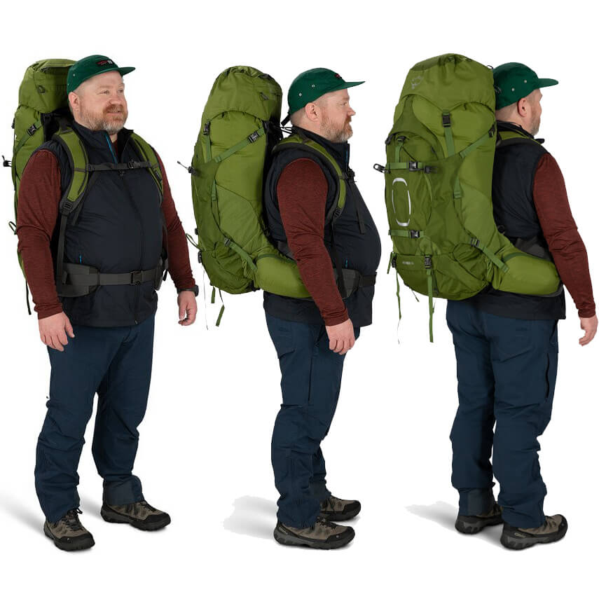 Aether 65 Extended Fit Tramping Pack