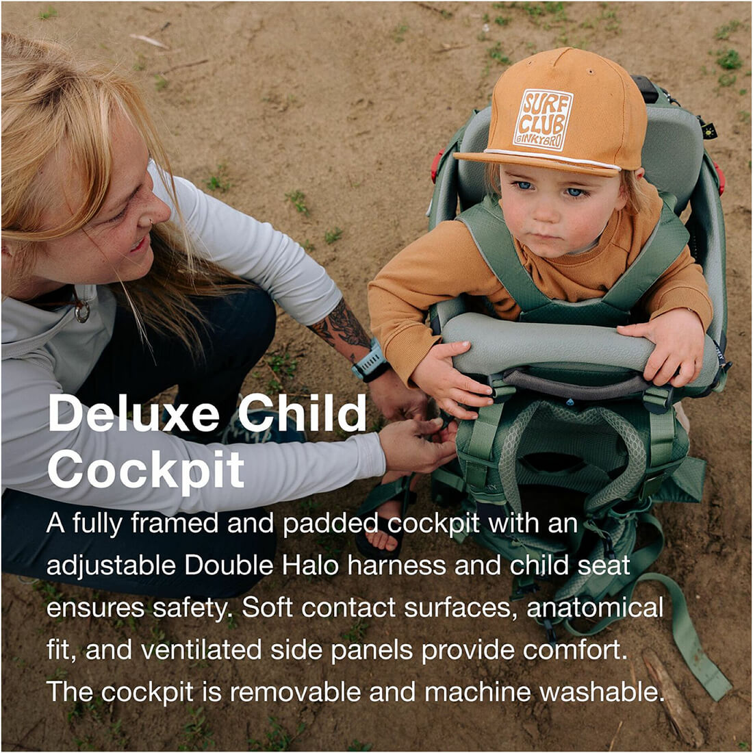 Poco Premium Child Carrier with Raincover