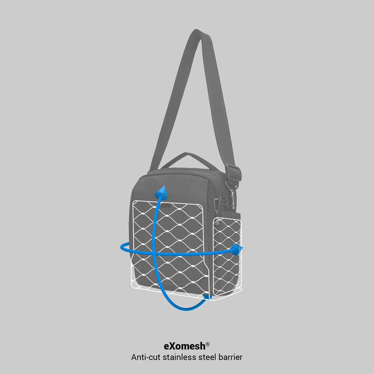 LS200 Anti-Theft Crossbody Bag