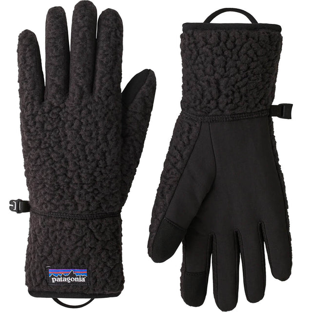 Retro Pile Fleece Gloves