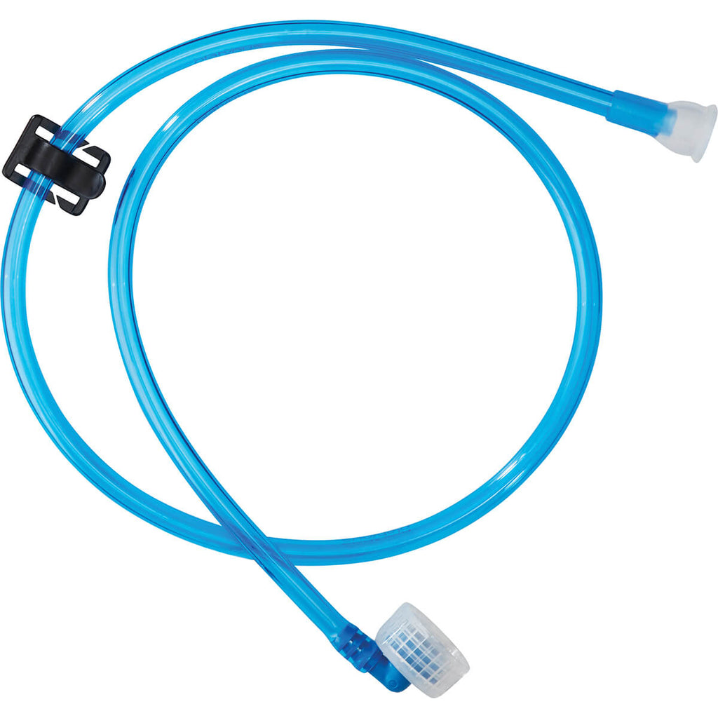 Shown with drinking tube in a loop