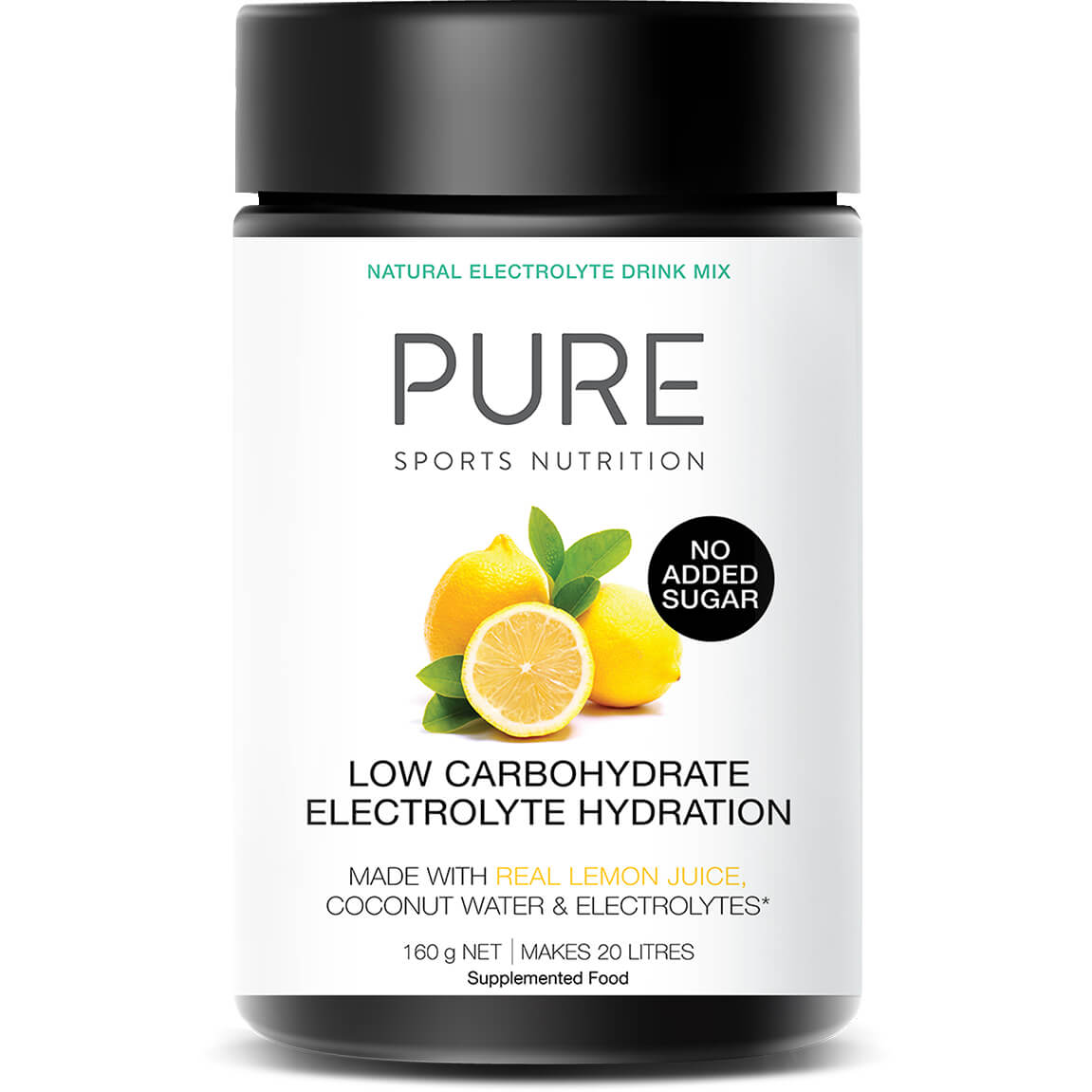 Electrolyte Hydration Low Carb 160g Tub