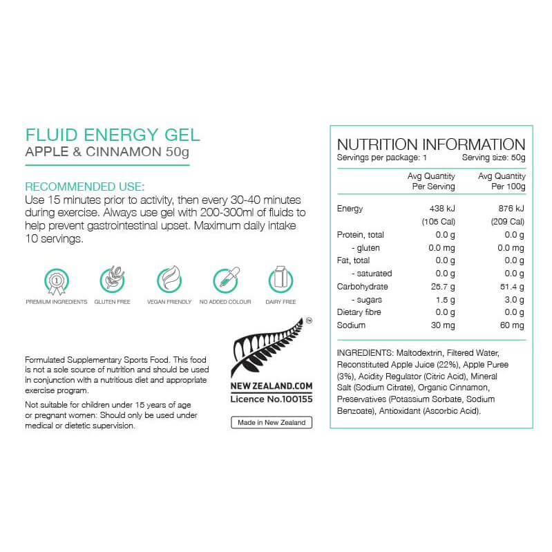 Fluid Energy Gel - 50g