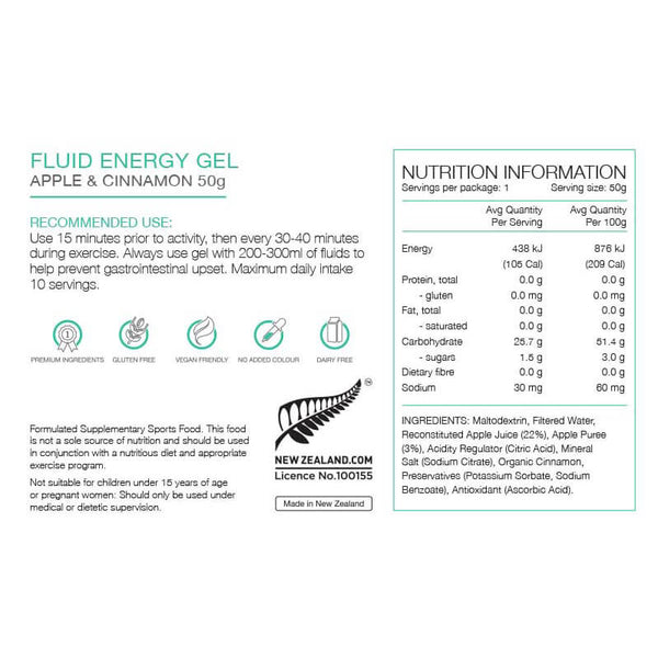 Fluid Energy Gel - 50g