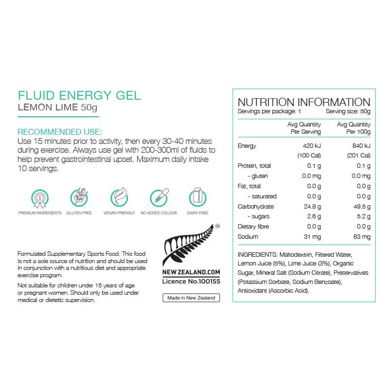 Fluid Energy Gel - 50g