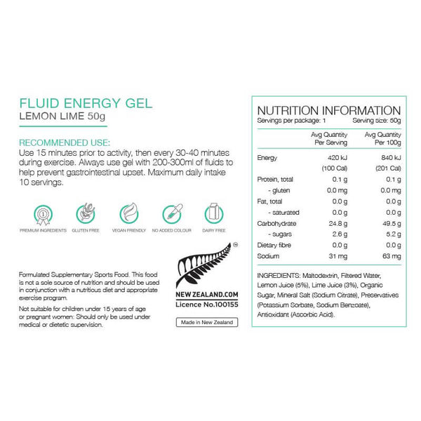 Fluid Energy Gel - 50g