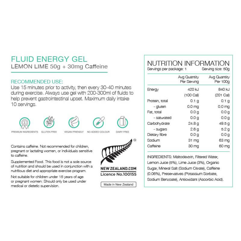 Fluid Energy Gel - 50g